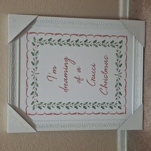 Festive "Gucci Christmas" Holiday Art